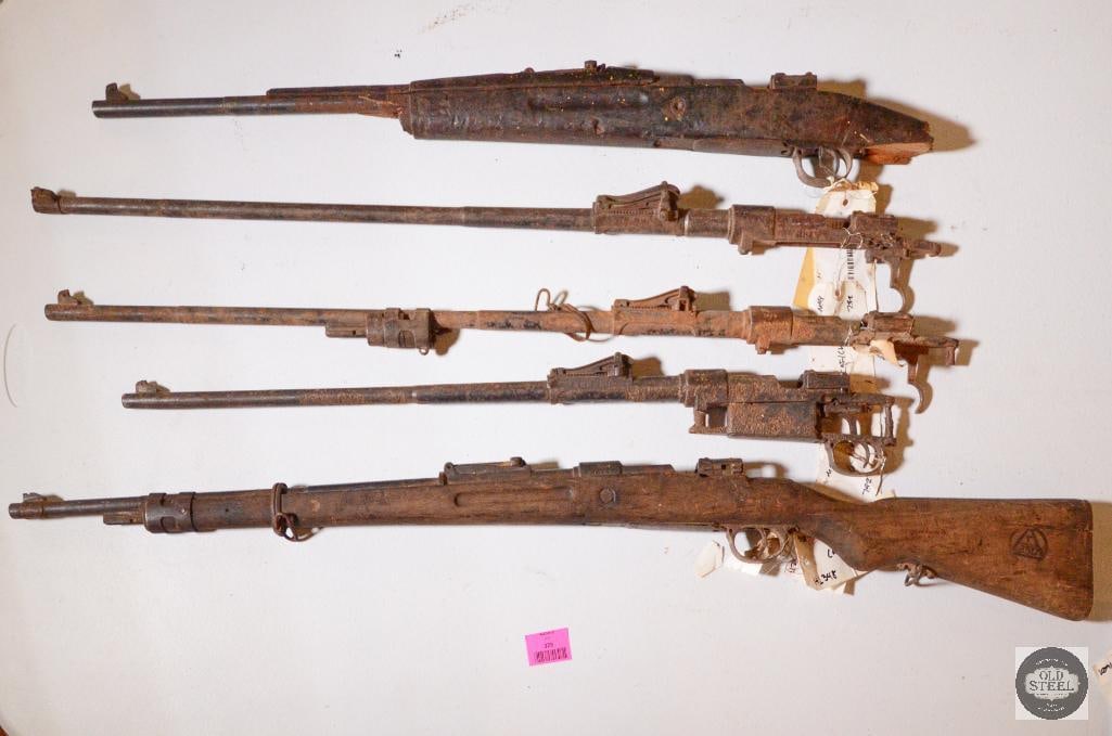 5 Chinese Mauser Rifles/Barreled Actions - Parts Guns (1 of 1)