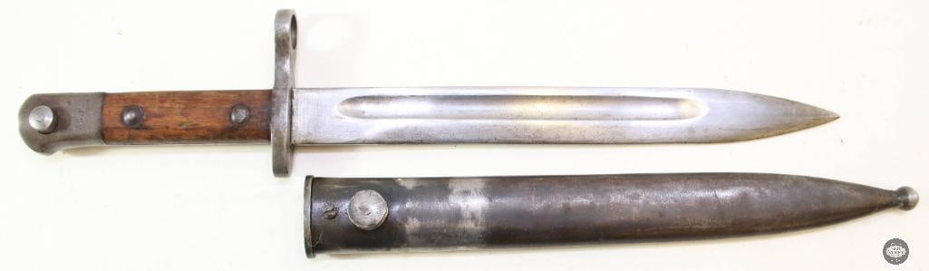 Turkish M1935 Mauser Bayonet and Scabbard WWII (1 of 3)