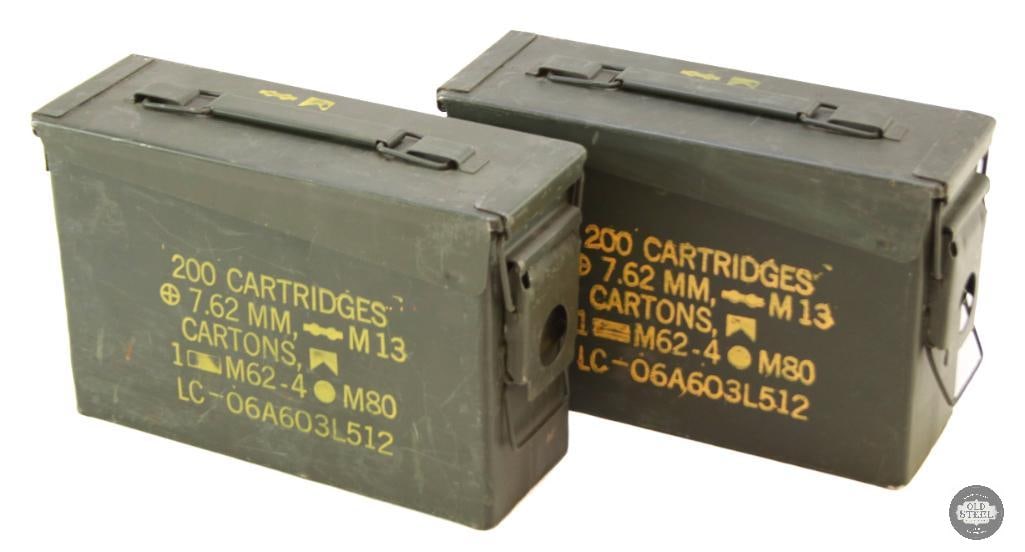 2 Modern U.S. 7.62 Ammo Cans (1 of 1)