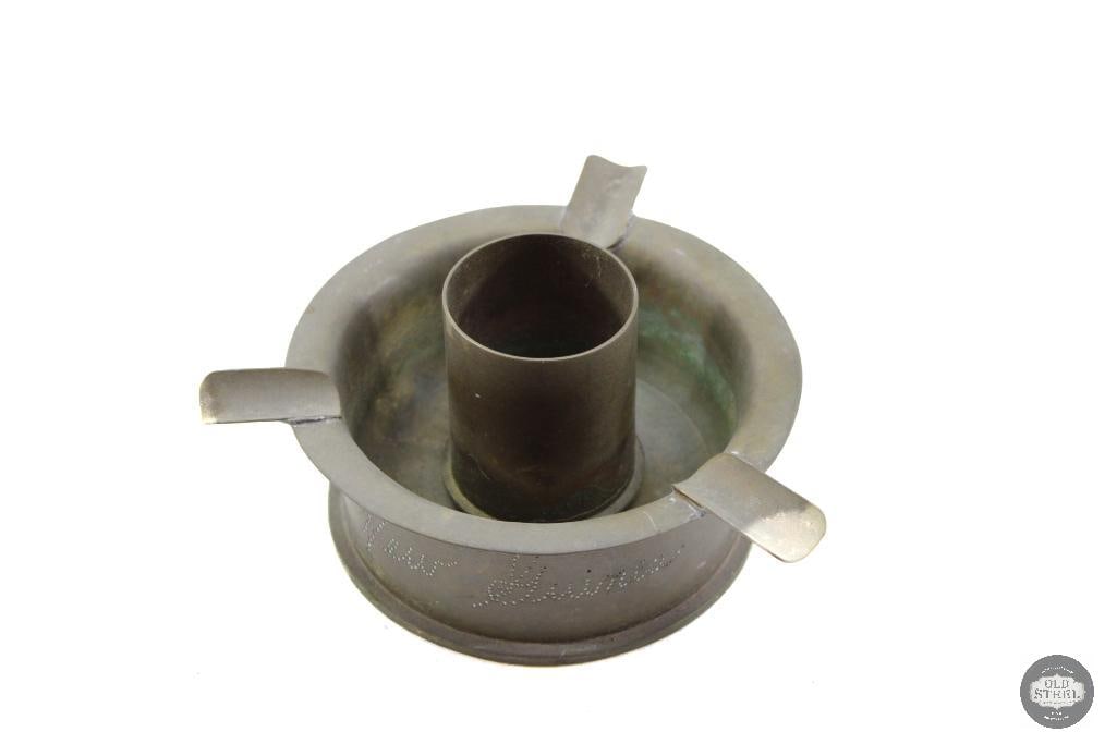 WW2 Era Artillery Shell Trench Art New Guinea Cigar Tray (1 of 3)