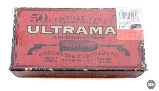 Box of Ultramax 357 Magnum 158 Grain Flat Point Ammo 50 Rds. (1 of 1)