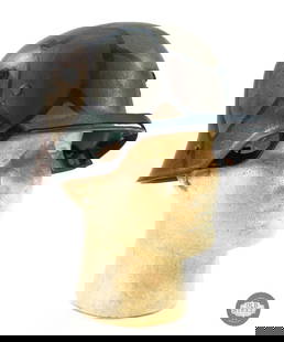 German M16 Normandy Camo Helmet: German M16 Normandy Camo Helmet. Professionally refurbished with fresh liner, chinstrap and paint all built around an original shell! THIS ITEM IS AS PICTURED WITH NO FURTHER ATTACHMENTS.