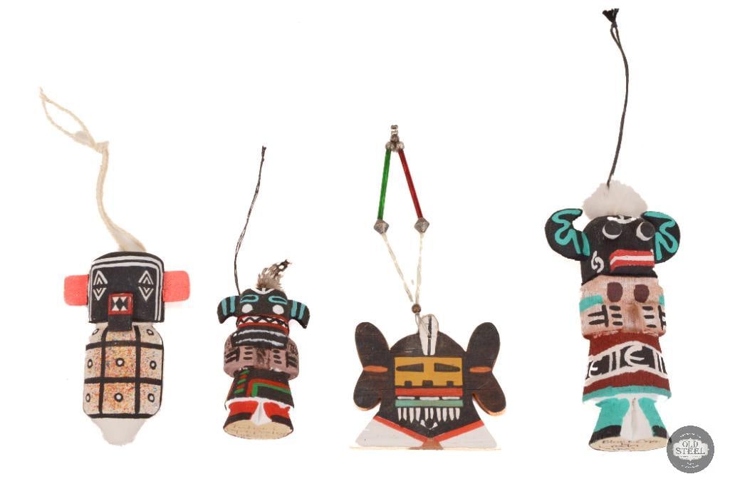 Lot of 4 Authentic Hopi Carvings (1 of 2)
