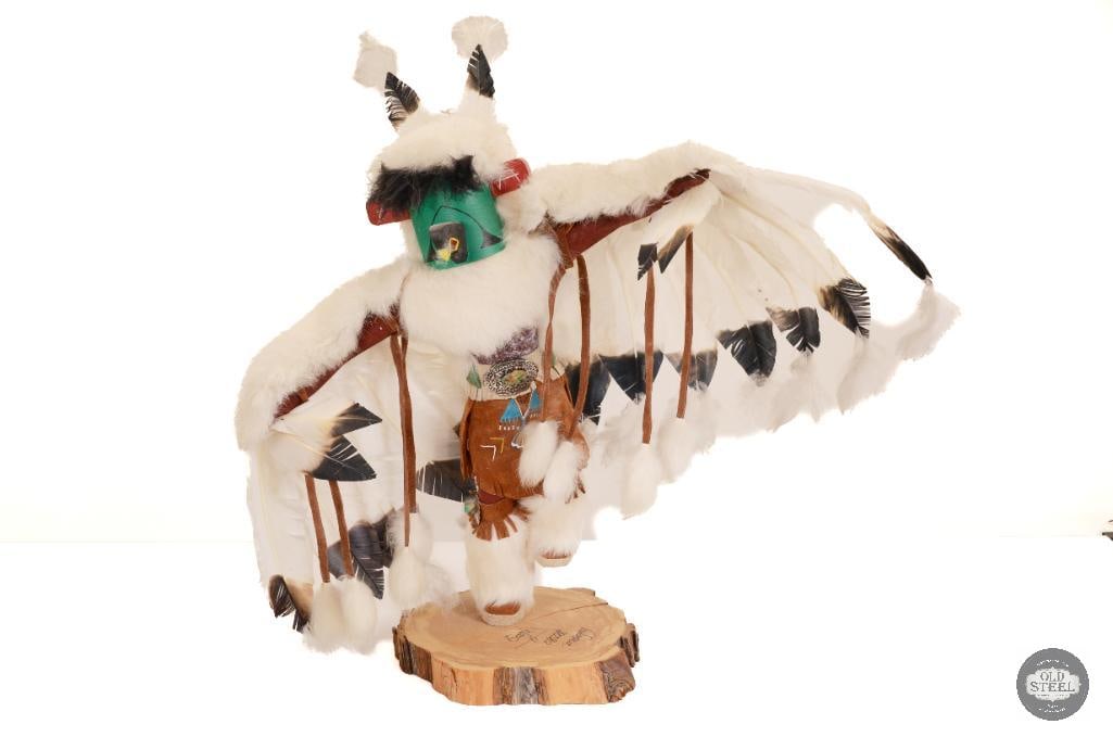 Authentic Hopi Kachina Kwahu Eagle Dancer (1 of 3)