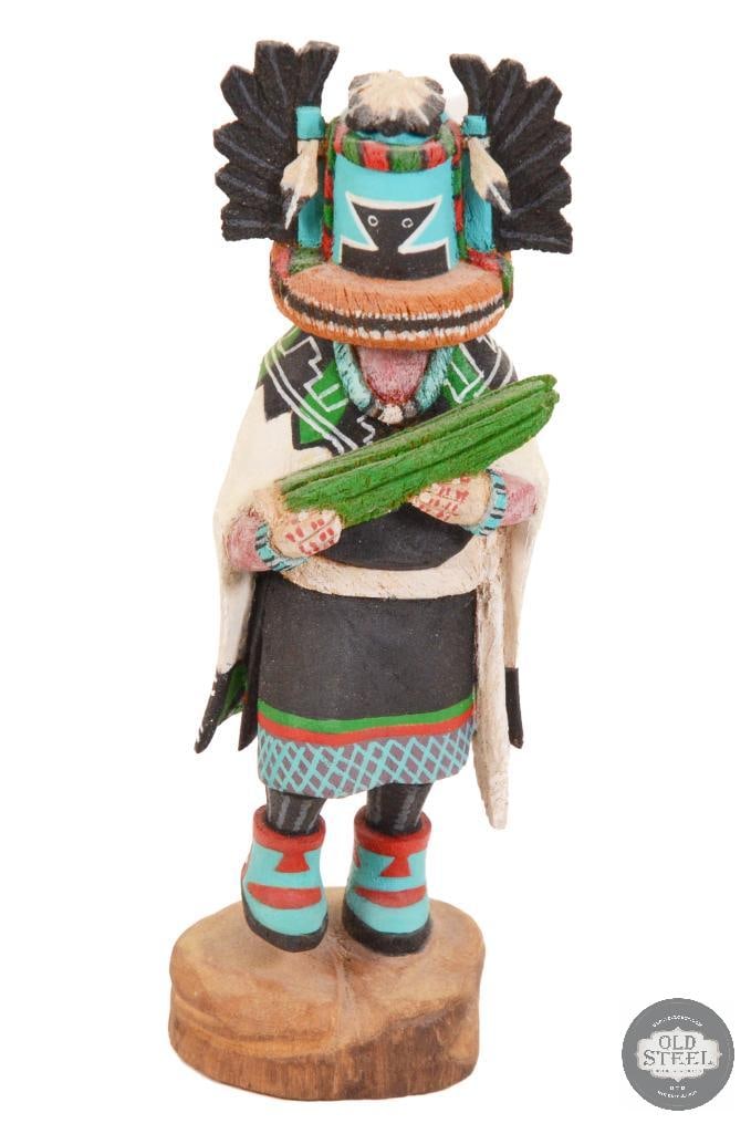 Authentic Hopi Crow Mother Kachina Doll Carving (1 of 1)