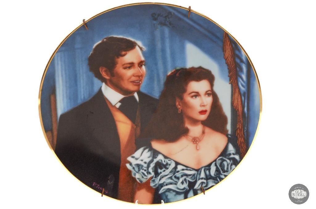 The Smitten Suitor - Gone With the Wind Collectible Plate: "The Smitten Suitor" the 7th issue in the W.S. George Fine China Critic's Choice: Gone With the Wind Series by Paul Jennis THIS ITEM IS AS PICTURED WI