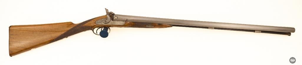 Sam Cole Side by Side Black Powder Shotgun 12GA - Antique (1 of 8)