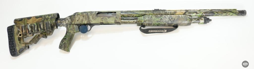 Mossberg Model 835 12GA Hunting Shotgun Mossy Oak - FFL: Hunters delight in this Mossy Oak camouflage Mossberg Model 835 chambered in 12ga. The bore is good and the chamber seats up to 3 1/2in shells. The shotgun has a pistol grip and adjustable stock. The