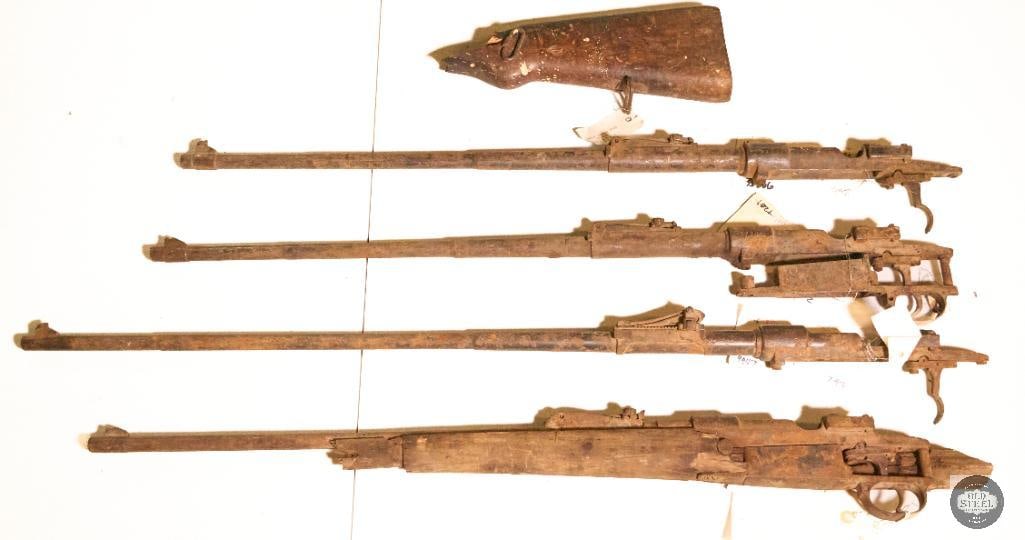 Lot of 4 Chinese Mauser Barreled Actions - C&R (1 of 1)