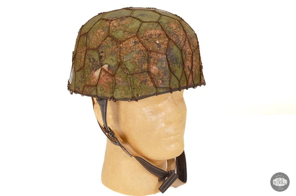 German Paratrooper M38 Helmet Fallshirmjager WWII (1 of 7)