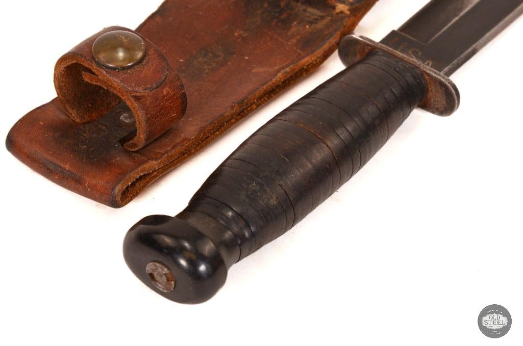 USN Mark I Knife and Scabbard Camillus (1 of 5)