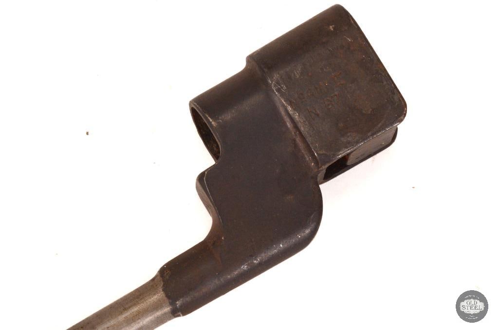 British No. 4 Mk II Bayonet with Frog and Scabbard (1 of 3)