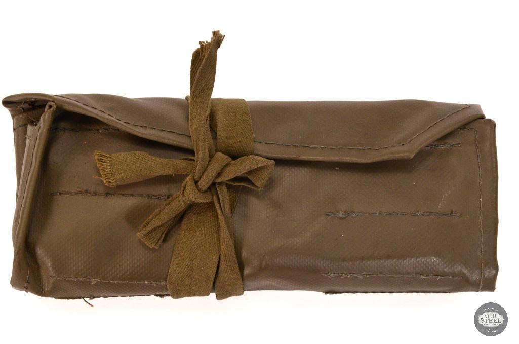 Swiss Surplus Firearm Cleaning Kit: A surplus Swiss rifle cleaning kit. THIS ITEM IS AS PICTURED WITH NO FURTHER ATTACHMENTS. ALL SALES ARE FINAL. PLEASE REFER TO THE AUCTION DESCR