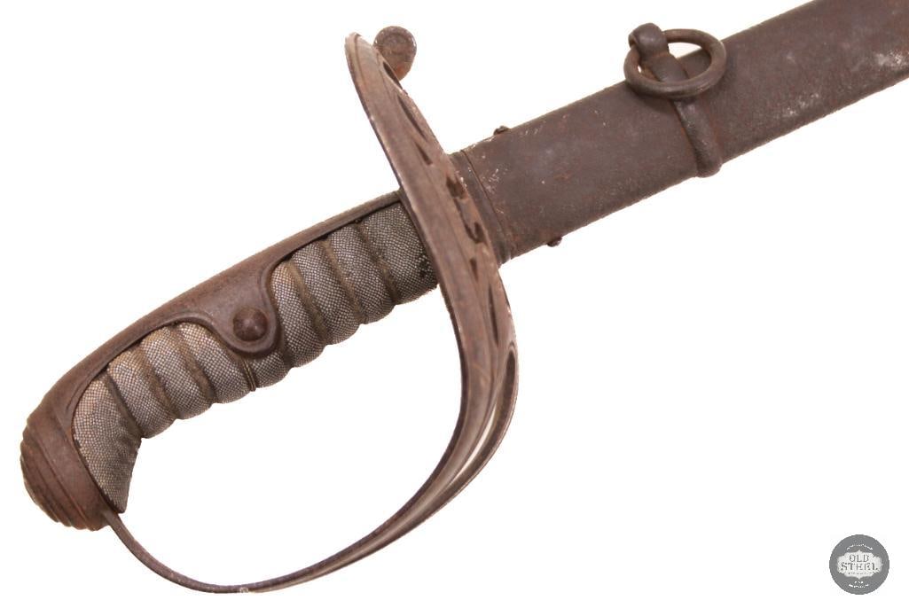 US Civil War Officers Sword and Scabbard (1 of 6)