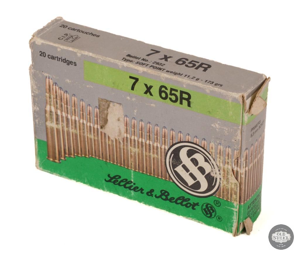 Box of Sellier & Bellot 7x65R 173gr SP Ammunition - 20rds (1 of 1)