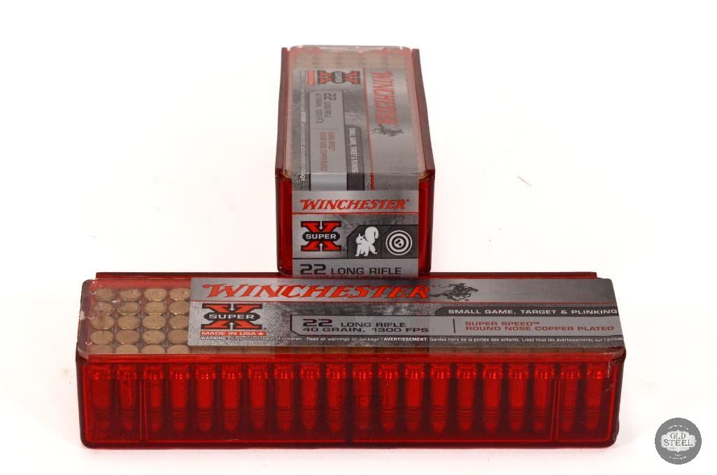 2 Boxes Winchester Super-X 22LR 40gr Ammunition - 200rds (1 of 1)