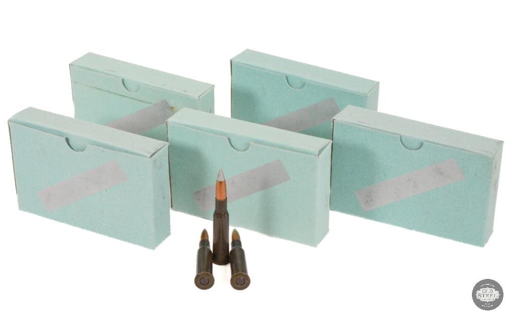 5 Boxes Czech 7.62x54R Ammunition - 100rds (1 of 1)
