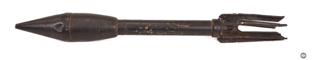 Original U.S. WWII M7A1 Anti-Tank Practice Rocket for M1/M1A1 2.36 Inch Bazooka Launcher - Inert (1 of 3)