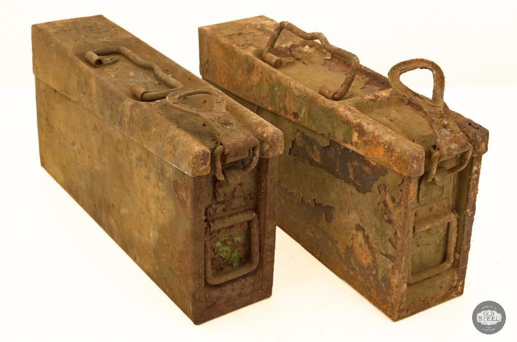 Battlefield Pickup MG Ammo Cans WWII German (1 of 1)