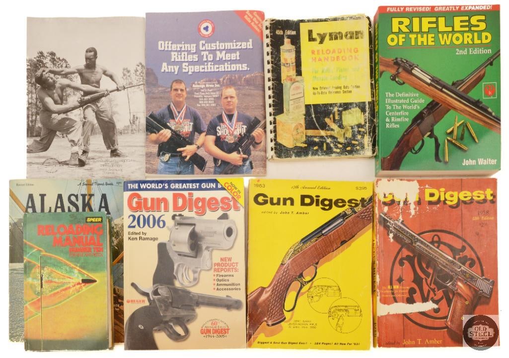 Various Gun Digest and Gun Books (1 of 1)