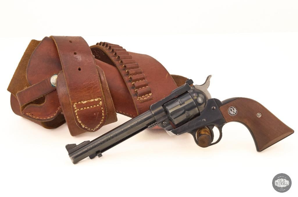 Ruger New Model Single-Six in 22LR W/ Leather Hunter Co Holster and Belt (1 of 5)