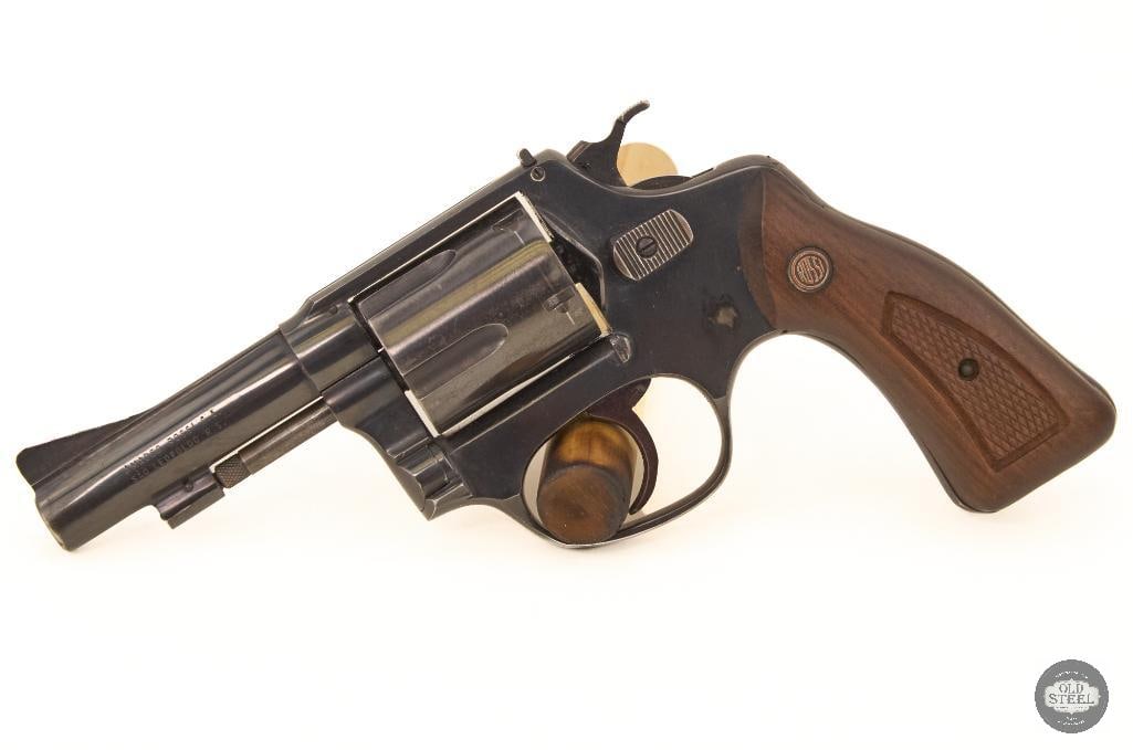 Rossi M68 38 Special: Blued, Fixed sight, Double action, S&W style swing out cylinder and flat release. Shows signs of use, action works well. Good Bore and cylinders. THIS ITEM IS AS PICTURED WITH NO