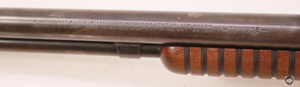 Winchester Model 1906 Pump Action Rifle .22 Caliber Mfg 1922 - C&R - 10