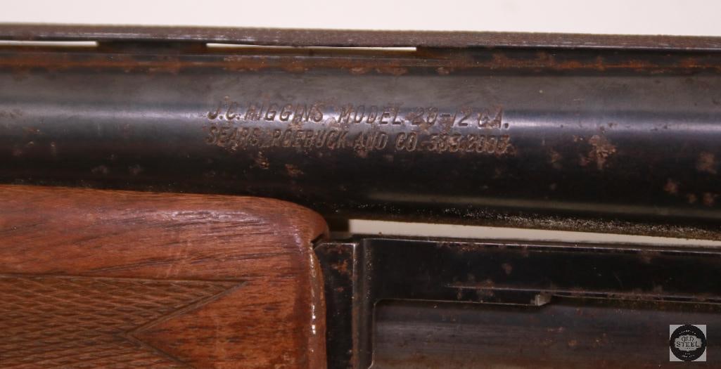 J.C. Higgins Model 20 20ga Slam Fire Pump Action Shotgun - C&R - 12