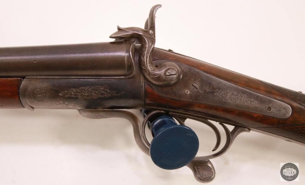 Belgian SXS Pinfire Shotgun 16 Ga Break Open - ANTIQUE - 11