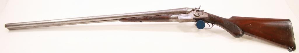 American Gun Co. SXS 12 Ga Damascus Barrel Shotgun - ANTIQUE - 7