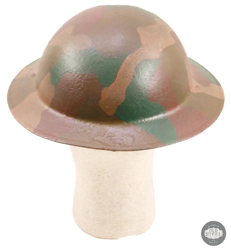M1917 US WWI Doughboy Helmet with Camouflage Pattern Paint - 3