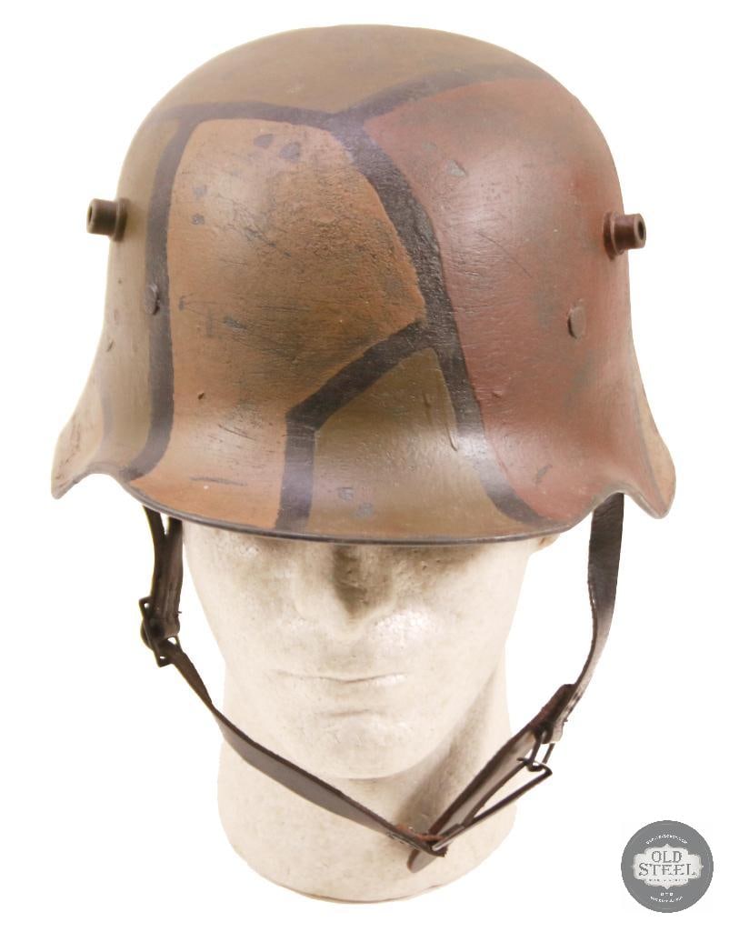 M16 Stahlhelm With Camo Paint, German WWI - 5