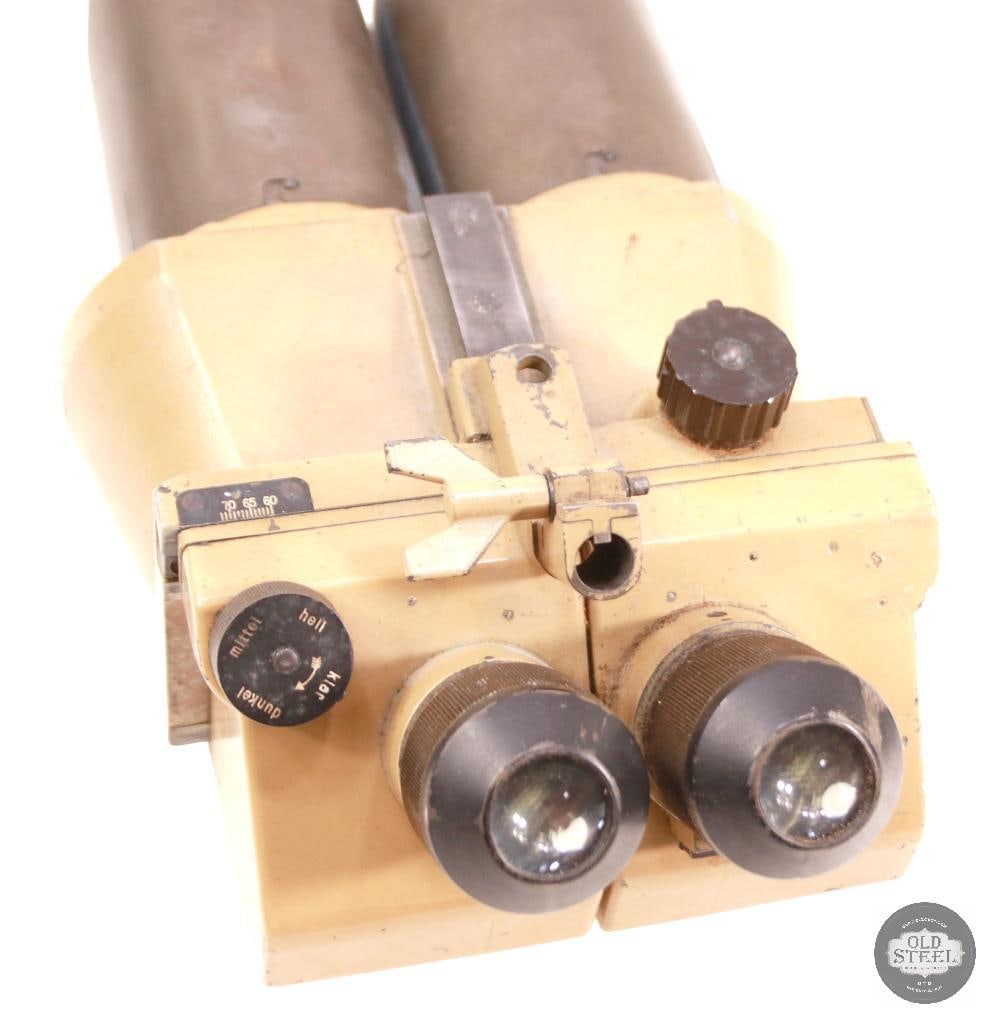 Original WW2 German Afrika Korps 10x80 Flak Binoculars MFG By DKI - 3