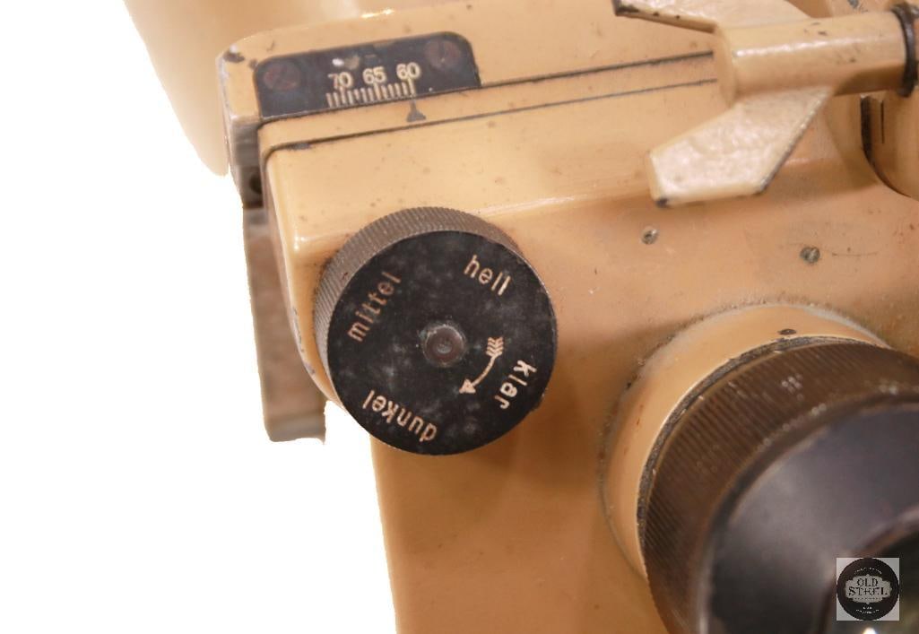 Original WW2 German Afrika Korps 10x80 Flak Binoculars MFG By DKI - 4