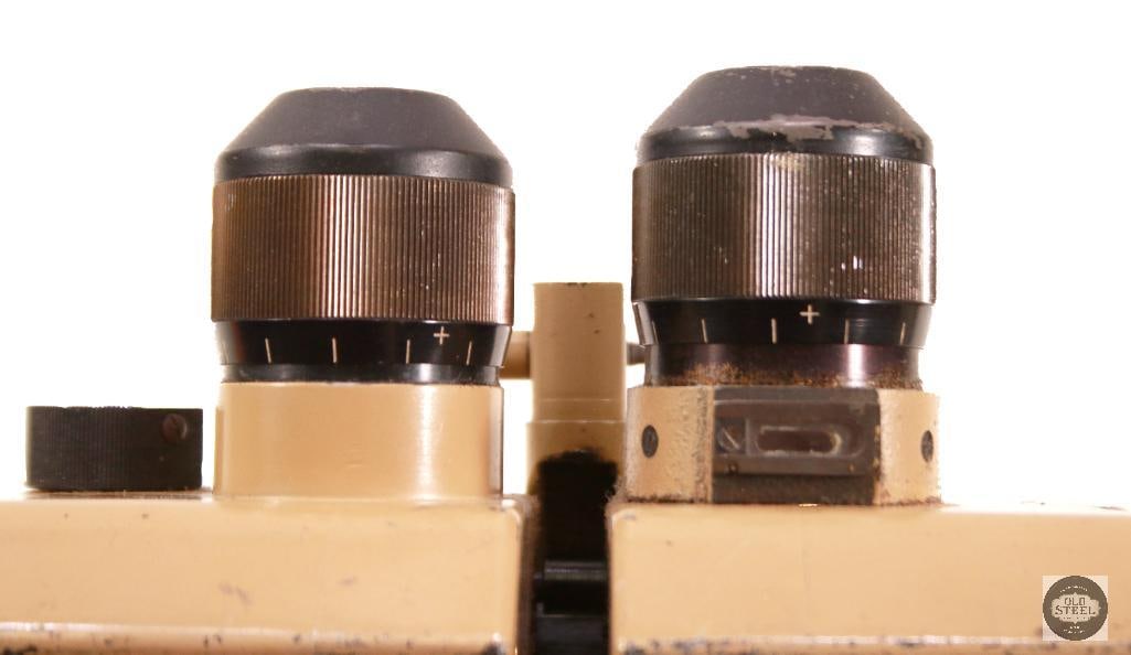 Original WW2 German Afrika Korps 10x80 Flak Binoculars MFG By DKI - 9