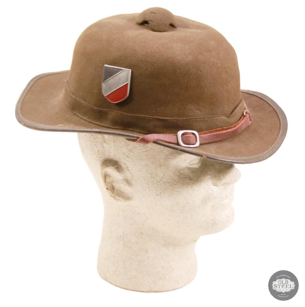 Original Afrikakorps DAK 2nd Pattern German WWII Tropical Pith Helmet: This is an original World War II German Army (Heer) second pattern Afrikakorps (DAK) tropical pith helmet. It was worn by German forces in tropical climates, including North Africa, Italy, and the