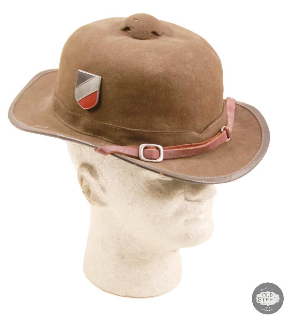 Original Afrikakorps DAK 2nd Pattern German WWII Tropical Pith Helmet - 2