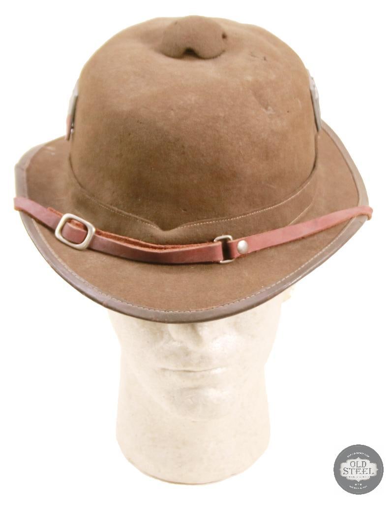 Original Afrikakorps DAK 2nd Pattern German WWII Tropical Pith Helmet - 6