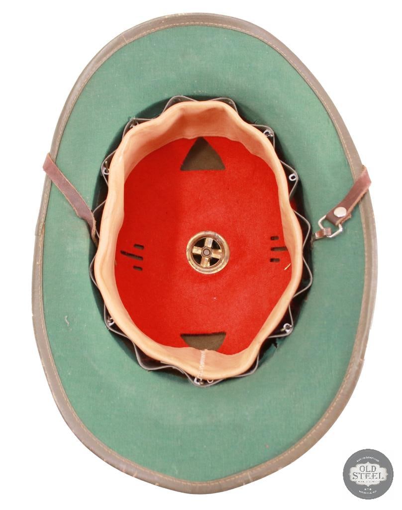 Original Afrikakorps DAK 2nd Pattern German WWII Tropical Pith Helmet - 8