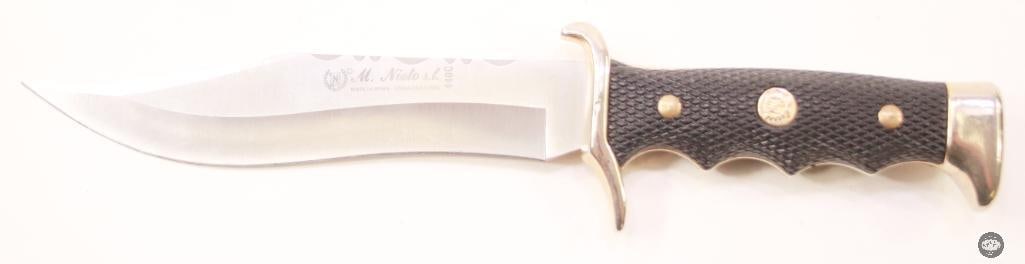 Spanish Made M. Nieto Recurve Drop Point Fixed Blade - 3