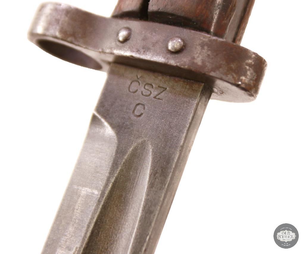 Czech VZ-24 Mauser Bayonet With Scabbard - 4