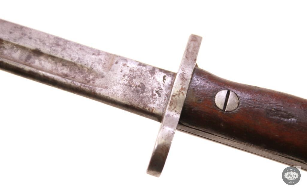 1907 Pattern Bayonet for SMLE No1 Mk3 Rifle With Scabbard. - 5