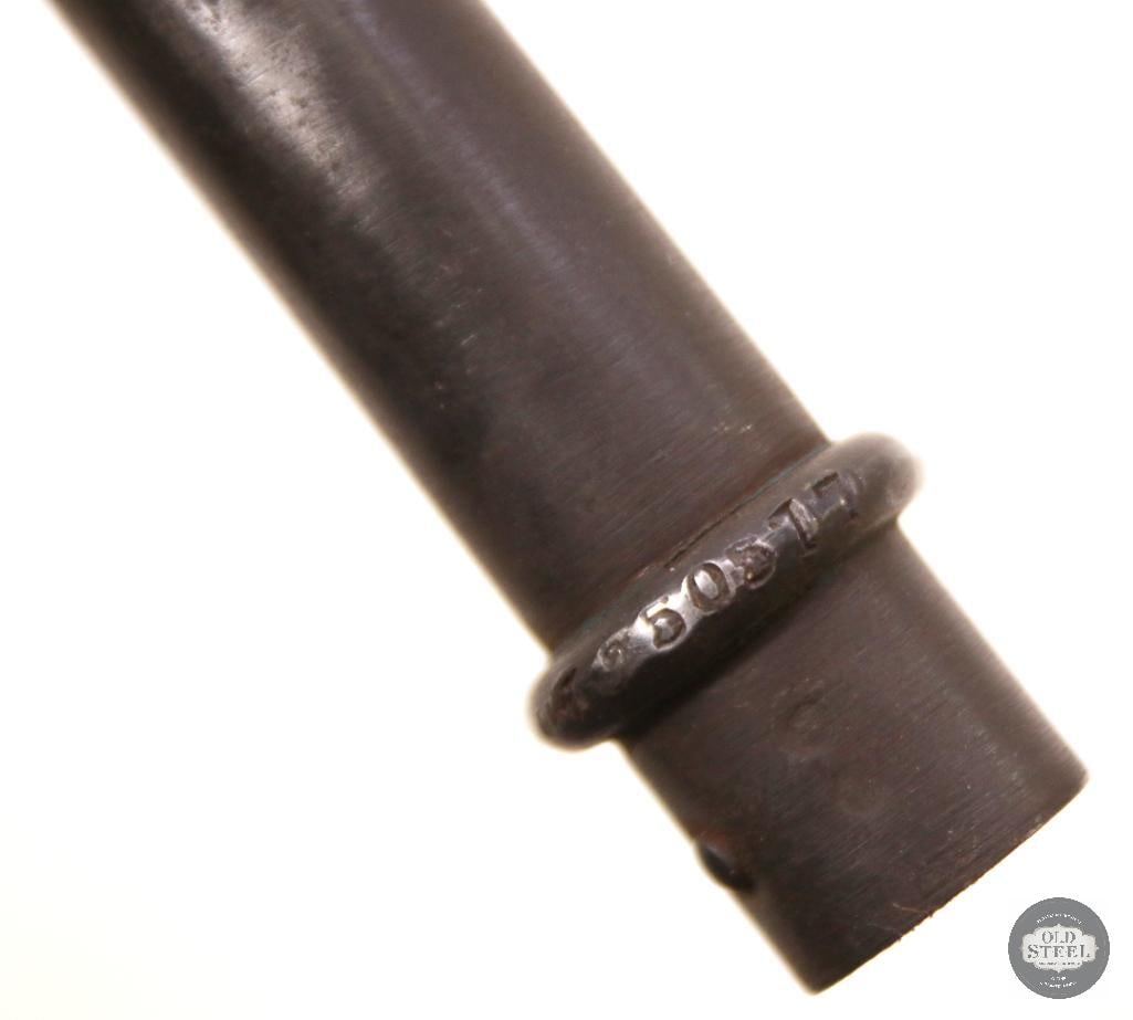 Original French Lebel Cruciform Bayonet With Scabbard - 5