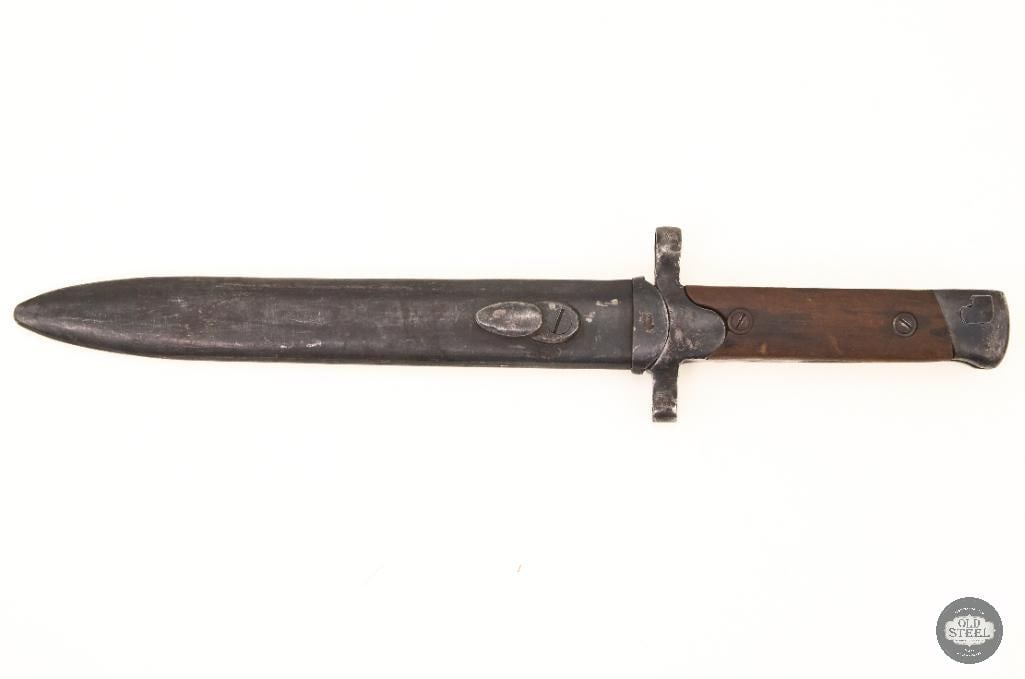 Italian M1938 Bayonet with Scabbard (1 of 3)