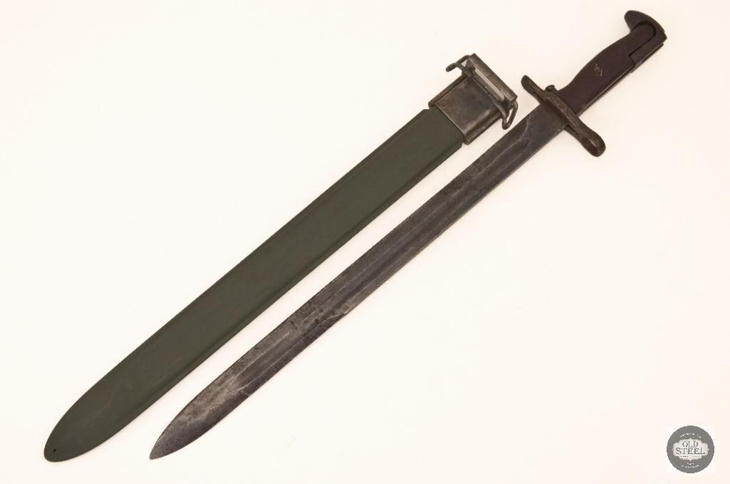 USN MK1 Bayonet with Scabbard - 3
