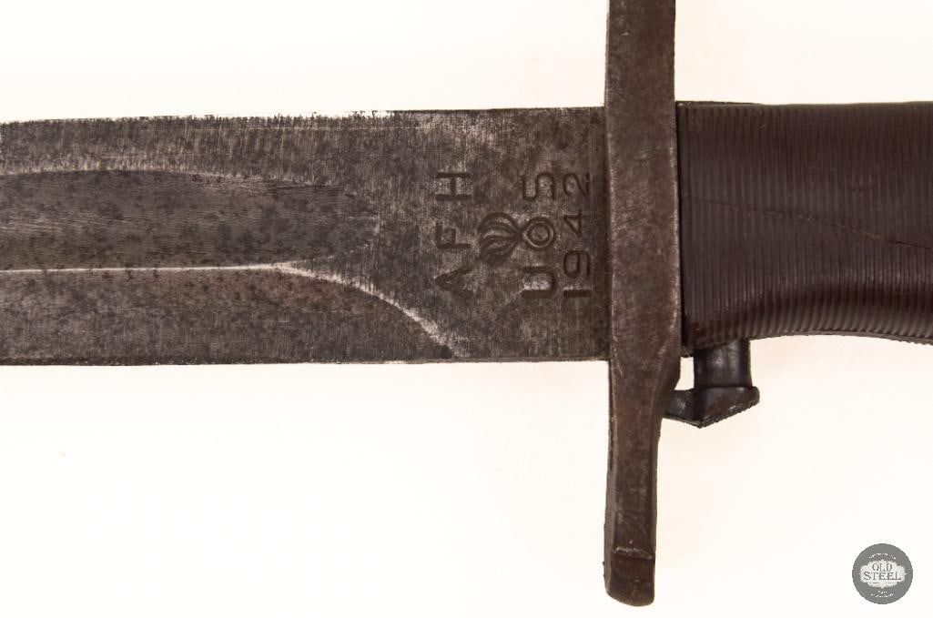 USN MK1 Bayonet with Scabbard - 5