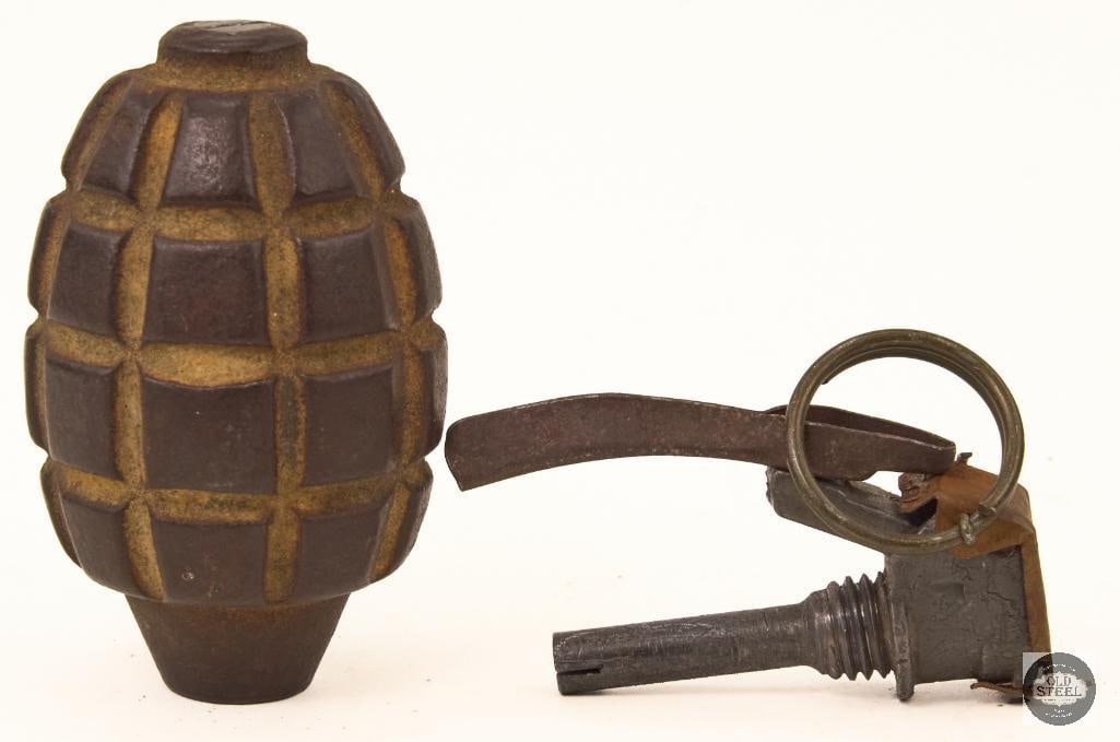 US MK1 Inert Training grenade, With Training fuze - 2