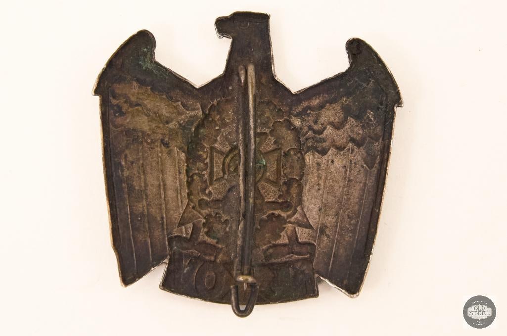 National Socialist War Victim's Care (NSKOV) Visor Cap Eagle Badge - 2