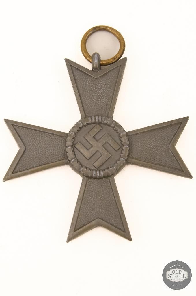 War Merit Cross, 2nd Class without Swords, German WWII: Awarded for meritorious wartime service not performed under direct combat conditions. THIS ITEM IS AS PICTURED WITH NO FURTHER ATTACHMENTS. ALL SALES