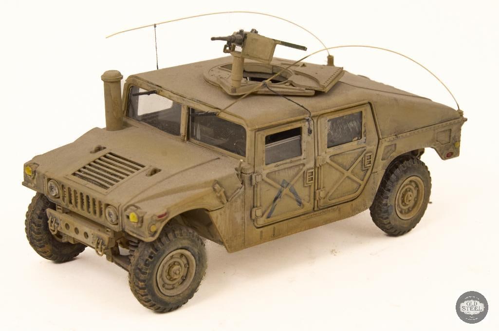 Scale model of U.S. Army M1025 Humvee Armament Carrier (1 of 3)